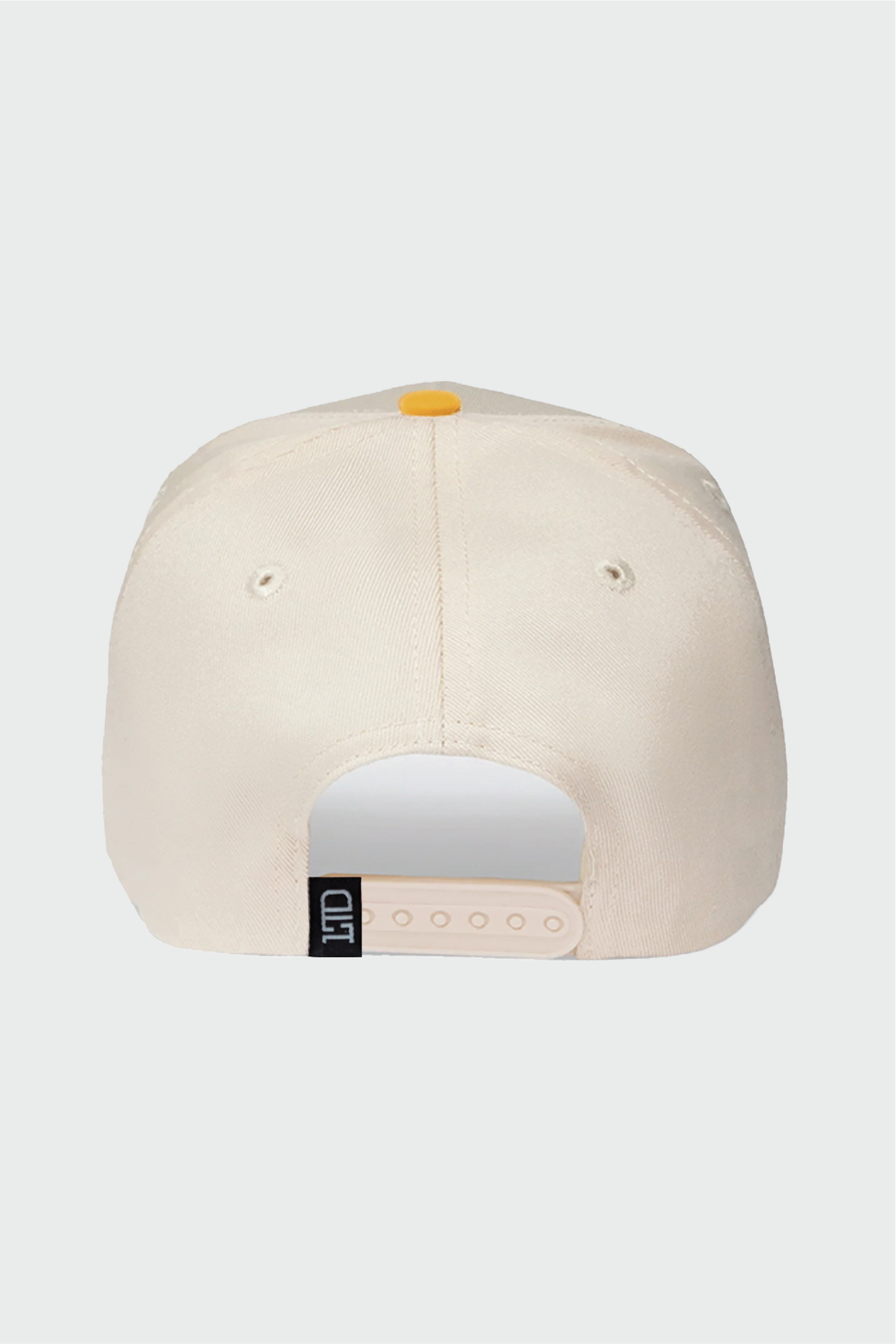 Lucknow Festival Snapback Hat - Yellow & Cream Adjustable Baseball Cap for Men & Women - Perfect for Festivals, Sports, and Casual Wear