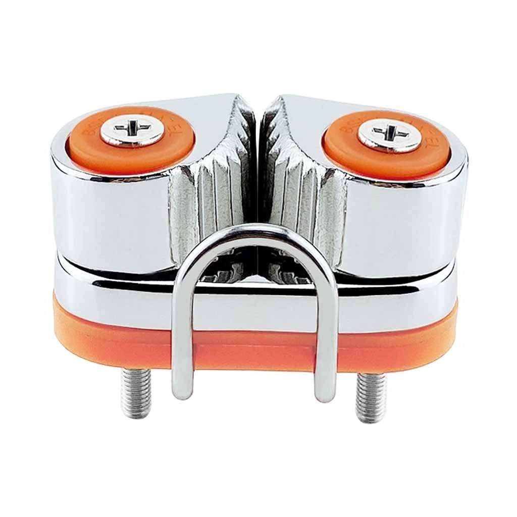 SZXJJ Aluminum Cam Cleats for Rowing Boats, Canoes & Kayaks - Fast Entry Design Fits 3-12mm Ropes - Durable Marine Sailboat Accessories for Sailing, Fishing & Water Sports