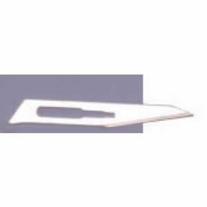 Premium Stainless Steel Scalpel Blades - 5 Pack Surgical Precision Blades for Medical, Crafting & Hobby Use - Mascot Tools Professional Grade Blades for Dissection, Model Making & Detailed Cutting