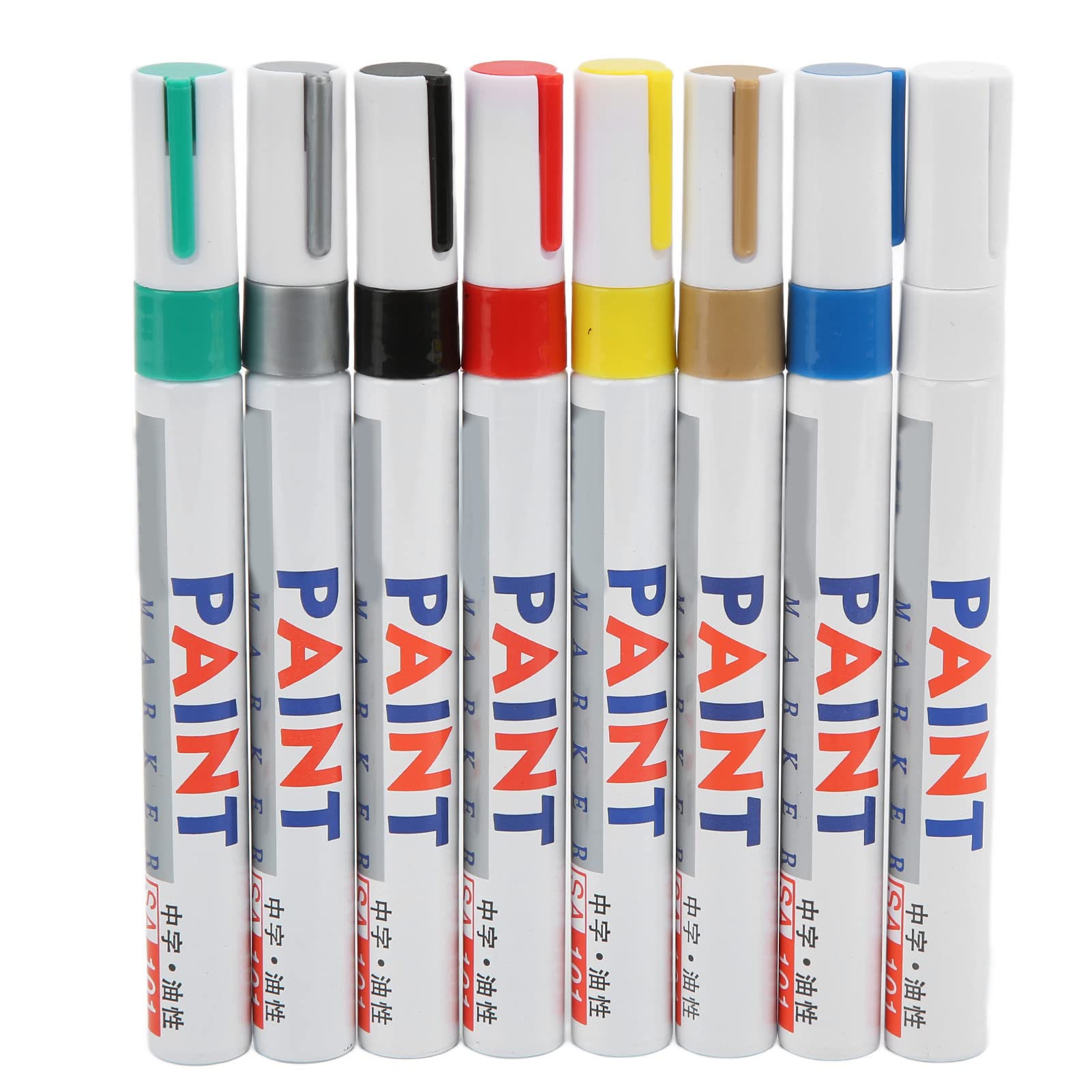 8-Pack Colorful Dry Erase Markers - Fast Drying Whiteboard Pens for Office, Classroom & Home Use - Non-Toxic White Board Markers for Kids, Teachers & Professionals - Perfect for Presentations, Teaching & Planning
