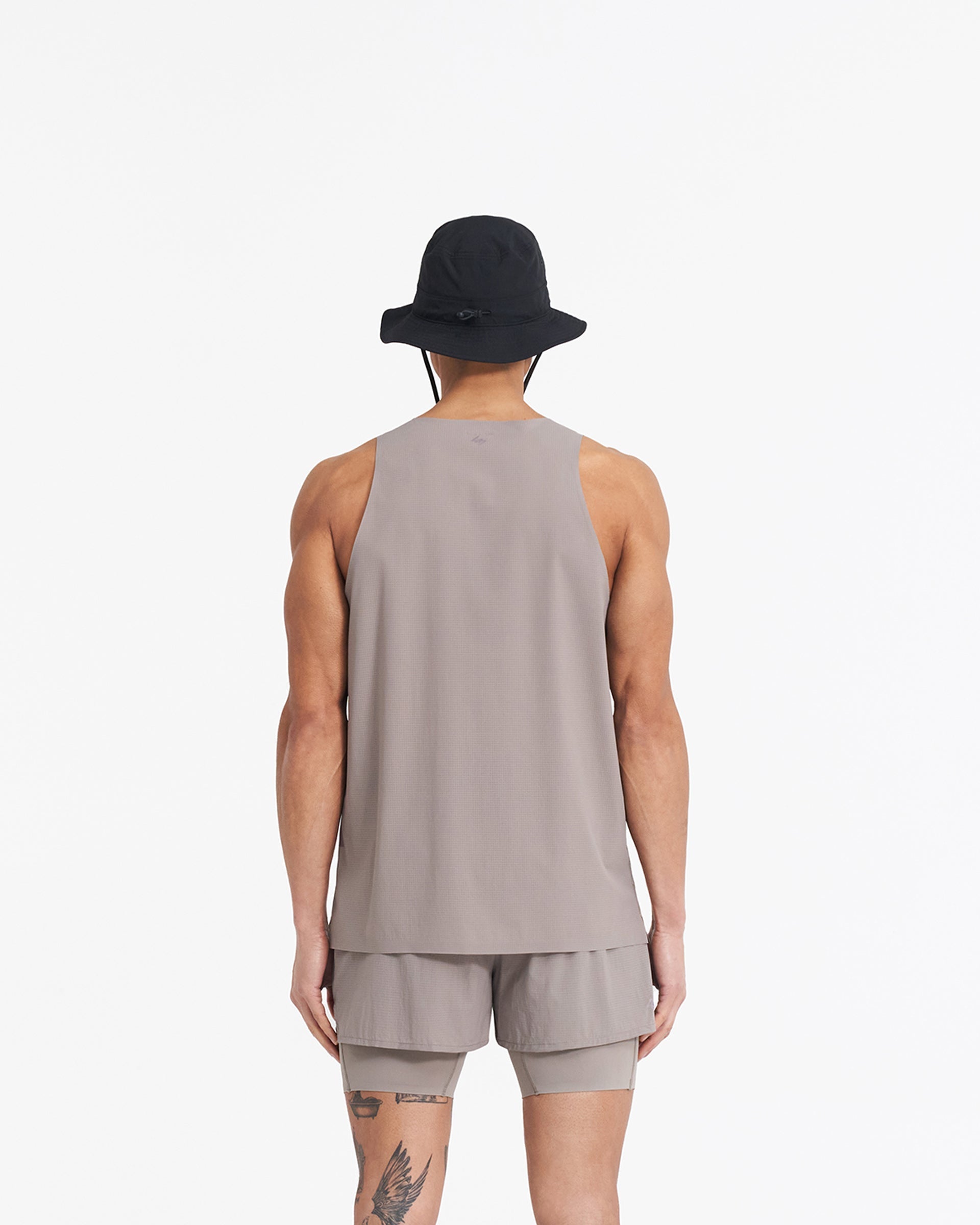 247 Singlet Cinder - High-Performance Workout Shirt for Men & Women - Gym, Running, Yoga & Fitness Apparel