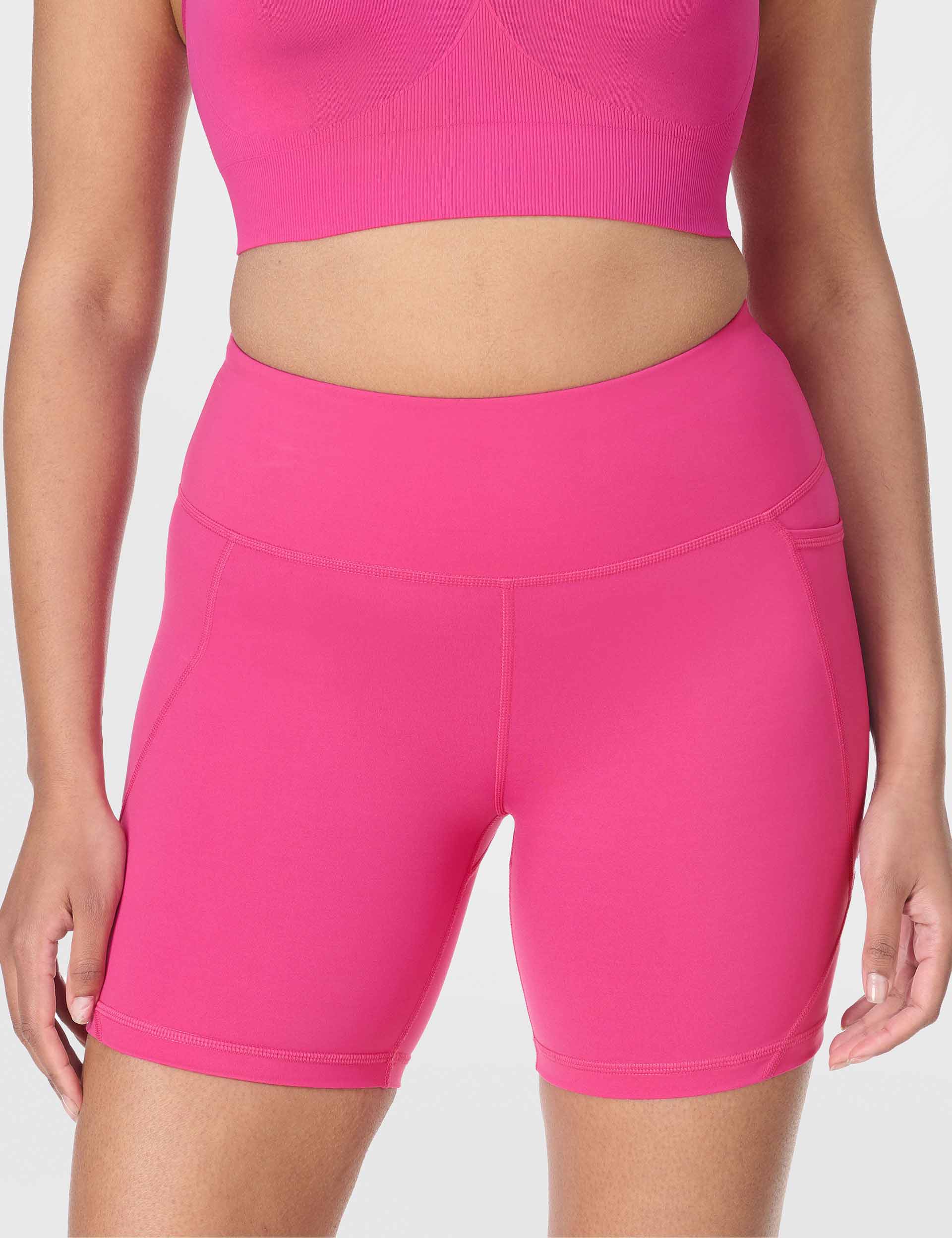 Power 6 Cycling Shorts for Women - High Performance Bike Shorts in Fuchsia Pink | Ideal for Road Cycling, Spinning & Indoor Workouts