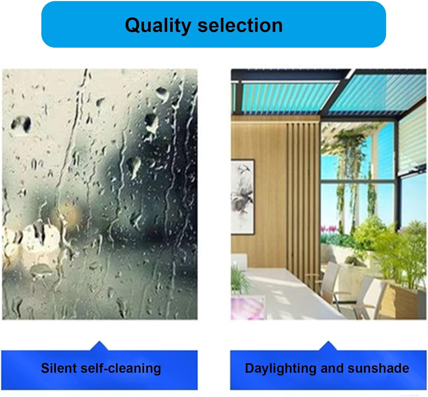 Modern DIY Aluminum Door Awning - Curved Porch & Window Cover for Rain, Snow & Sun Protection (60x160cm/24