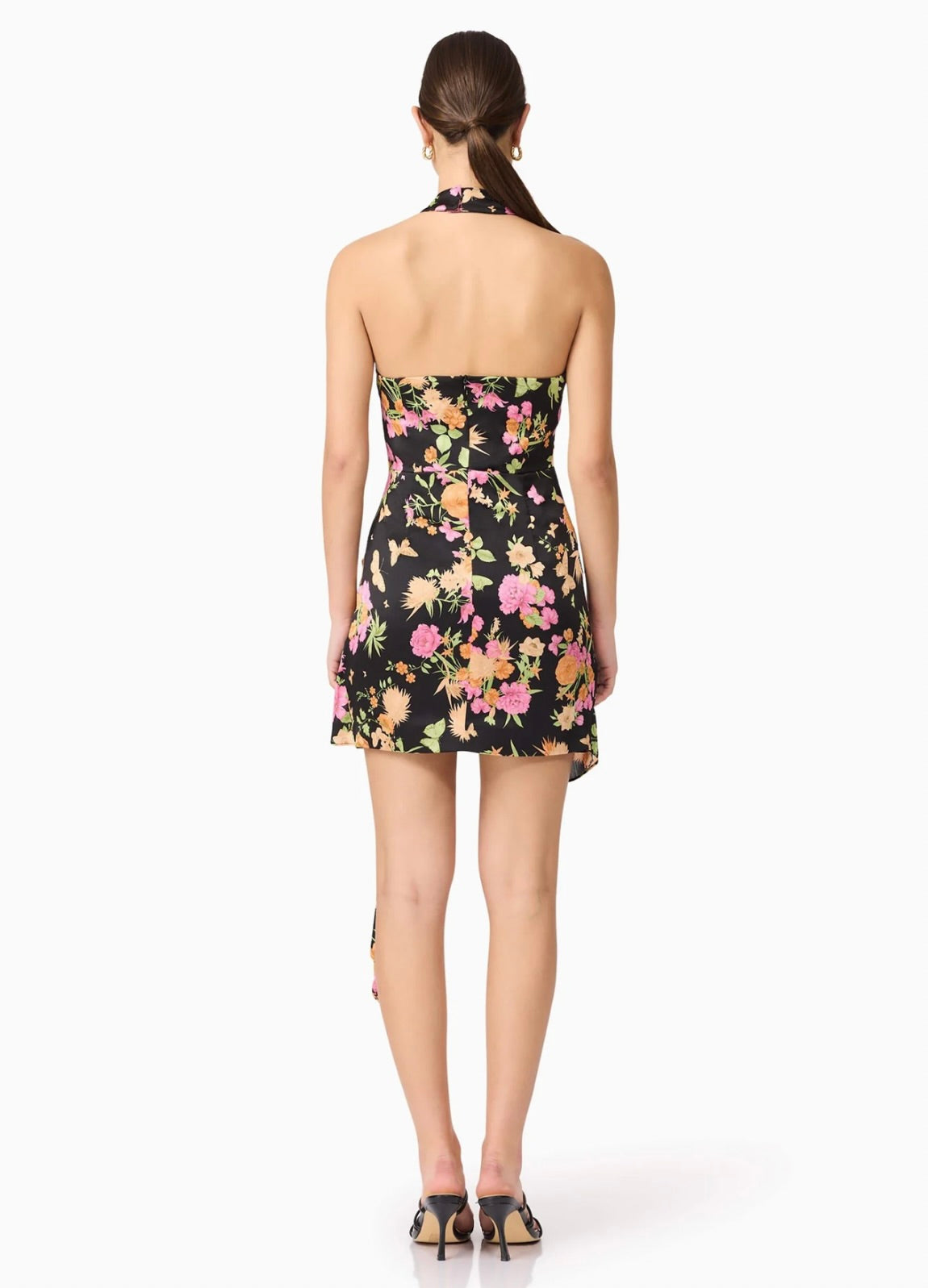 Tess Halter Mini Dress for Women - Sexy Summer Sleeveless Flowy Party Dress - Perfect for Beach, Club, Date Night & Vacation Outfits