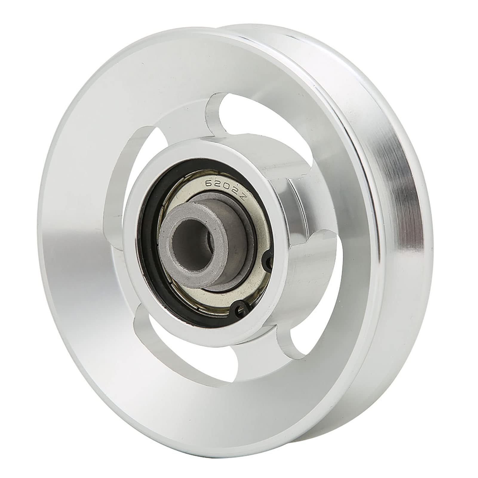 90mm Aluminum Cable Pulley Wheel with Bearing - Durable Gym Equipment Replacement for Home Gym Attachments | Perfect for Strength Training, Cable Machines & DIY Fitness Setups