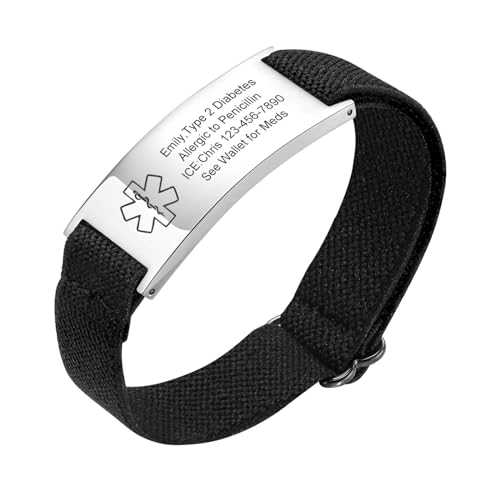 Rope-Black Silver-Width 16MM