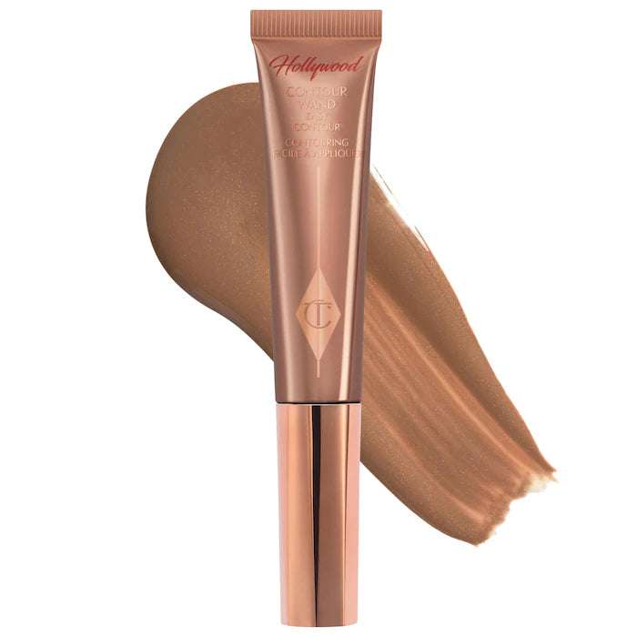 Charlotte Tilbury Hollywood Contour Wand - Cream Bronzer & Highlighter Stick for Face Contouring | Buildable, Blendable Formula for Natural Glow | Perfect for Everyday Makeup & Special Occasions