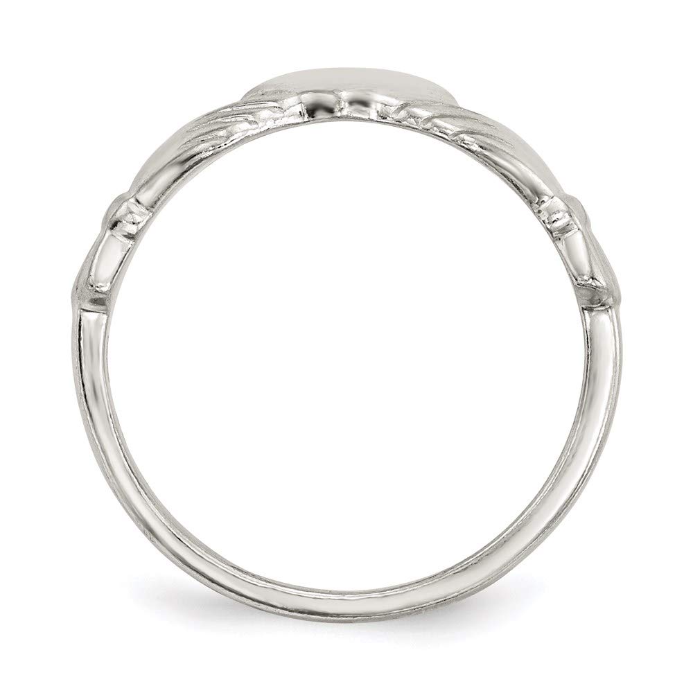 925 Sterling Silver Cubic Zirconia Claddagh Ring for Women - Elegant Irish Love Knot Jewelry - Perfect Gift for Her, Anniversary, Valentine's Day & Special Occasions
