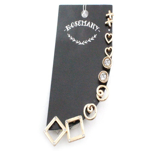 Geometric Earrings Set for Women - Trendy Boho Chic Dangle Earrings | Perfect for Parties, Weddings & Everyday Wear