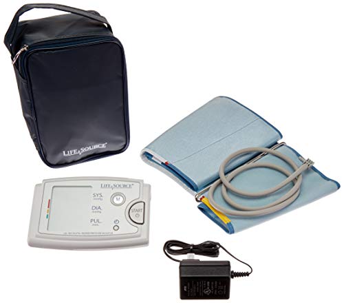 BV Medical LifeSource AC Bariatric Blood Pressure Monitor - Large Cuff for Accurate Readings | Home Health Monitoring for Plus-Size Adults | Ideal for Daily Health Tracking & Doctor Visits