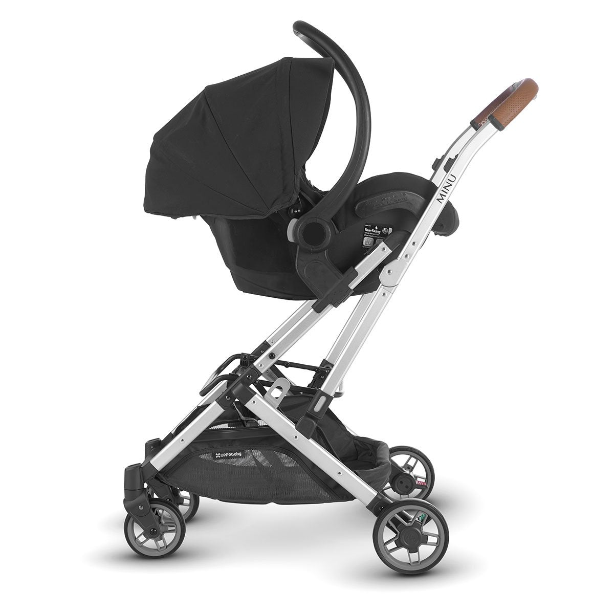 UPPAbaby Minu V2 Stroller Car Seat Adapter - Compatible with Nuna, Cybex & Maxi-Cosi Infant Car Seats | Travel System Accessory for Easy Transitions Between Car and Stroller