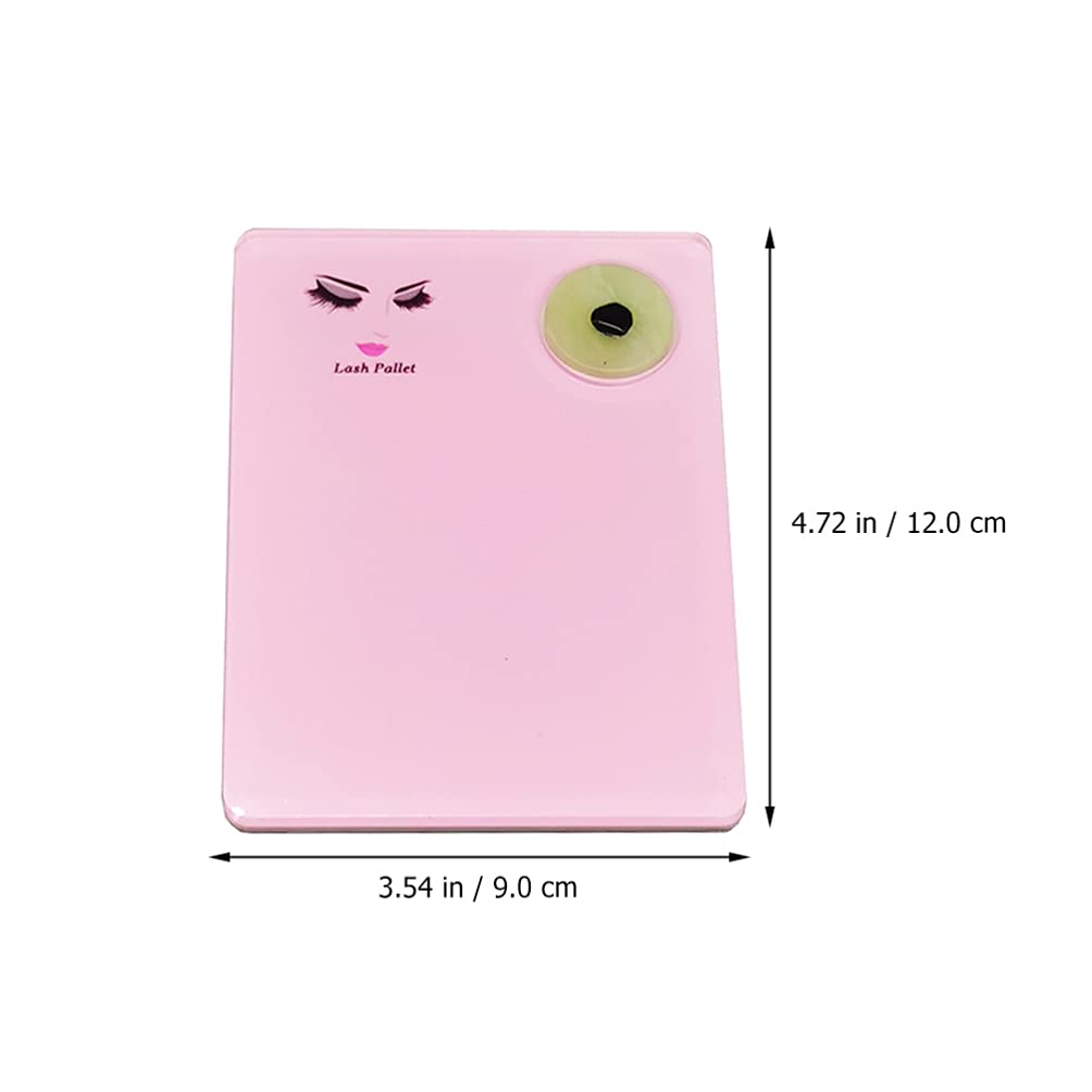 Lurrose Eyelash Extension Glue Palette - Jade Stone Adhesive Tray for Professional Lash Artists | Perfect for Salon, Home Use & DIY Lash Extensions