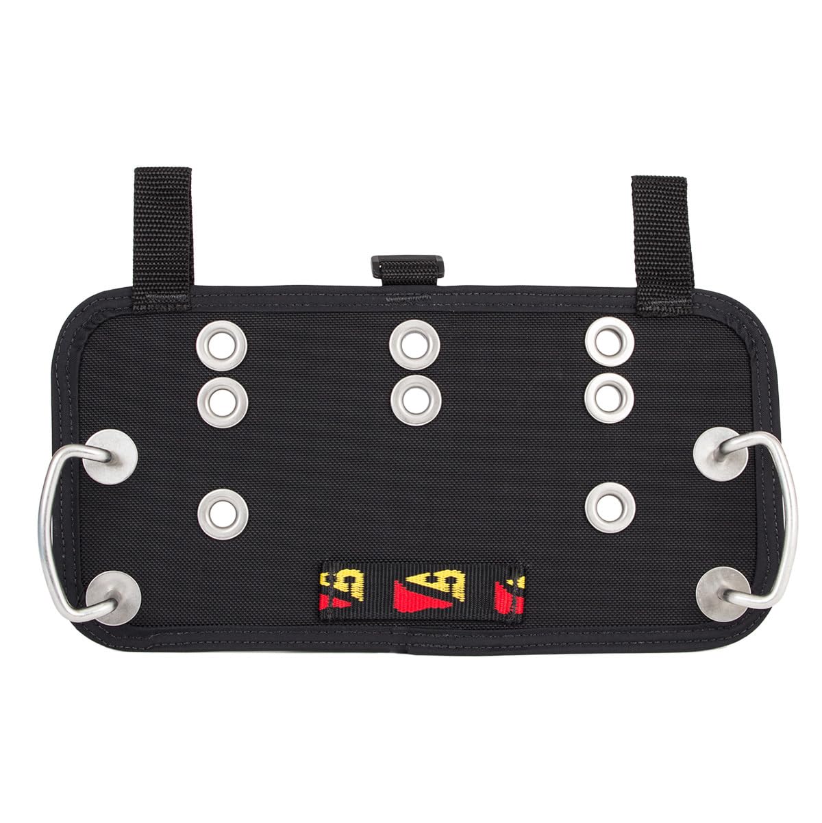 Dive Rite Modular Tech Butt Plate with Assembly Screws - Heavy Duty Scuba Diving Backplate for Technical Diving Gear - Perfect for Cave Diving, Wreck Exploration & Deep Water Adventures