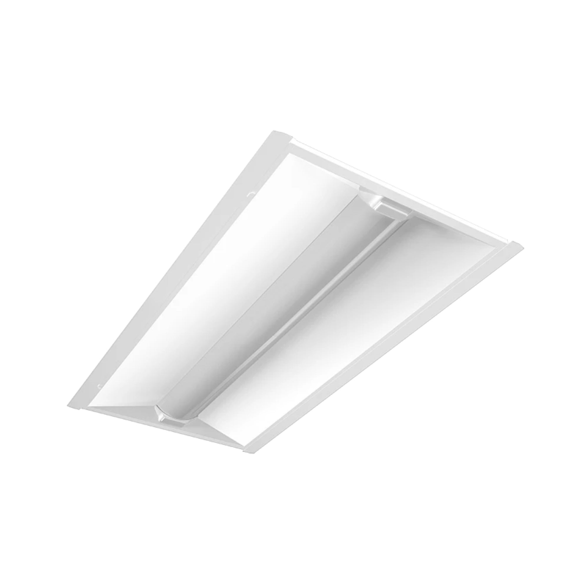 2x4 LED Troffer Retrofit Light Kit - 35W, 5000 Lumens, 3500K/4000K/5000K CCT, 120-277V - Energy Efficient Office & Commercial Lighting Solution for Drop Ceiling Installation