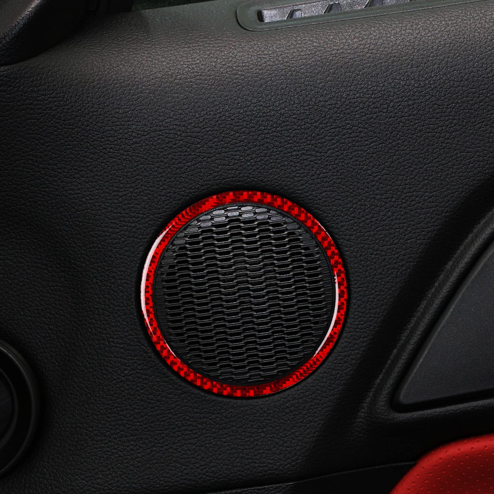 Ford Mustang Car Sticker Decal 2015-2023 | Door Audio Speaker Vinyl Decal Accessories | Custom Car Styling for Mustang GT, EcoBoost & Shelby Models