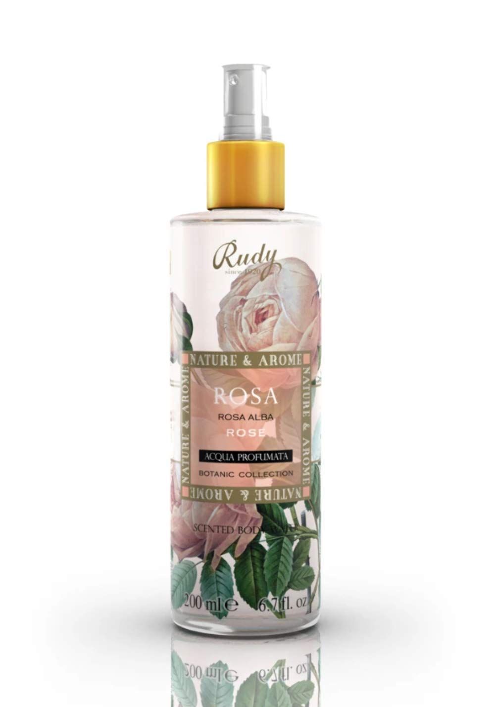 RUDY Nature & Aroma Body Mist - Rose Scented Perfume Spray for Women | Long Lasting Floral Fragrance | Perfect for Daily Use, Work, Gym & Special Occasions