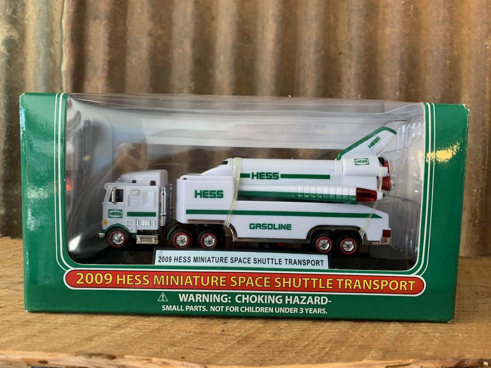Hess 2009 Miniature Space Shuttle Transport Toy - Collectible Die-Cast Model Car with Realistic Details - Perfect for Kids' Playtime, Space Enthusiasts & Holiday Gift Giving