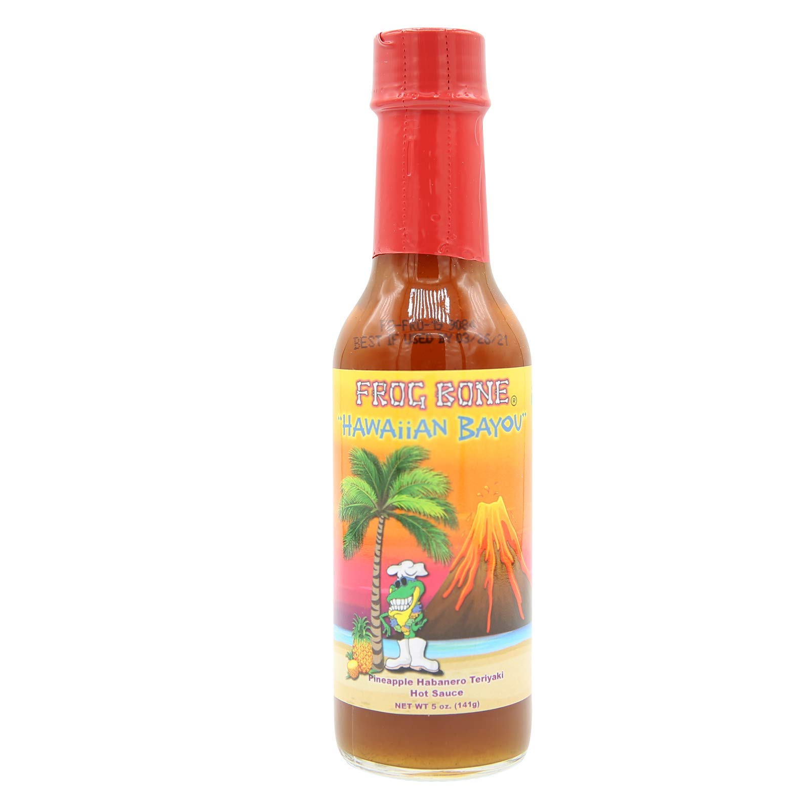 Spicy Pineapple Habanero Teriyaki Hot Sauce - 5oz Bottle | Hawaiian-Inspired Gourmet Hot Sauce | Perfect for Wings, Tacos, BBQ & Seafood Dishes