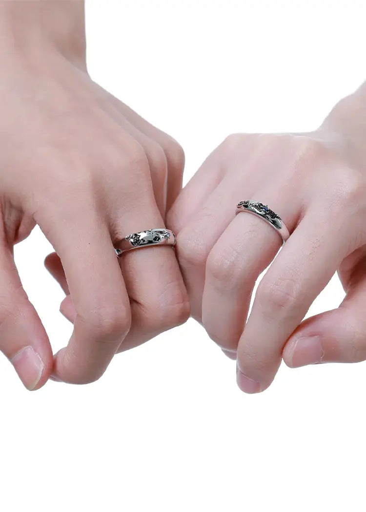 925 Sterling Silver World Map Adjustable Open Ring - Mini World Jewelry for Travel Lovers & Wanderlust Gifts - Perfect for Everyday Wear, Travel Accessories & Unique Fashion Statements