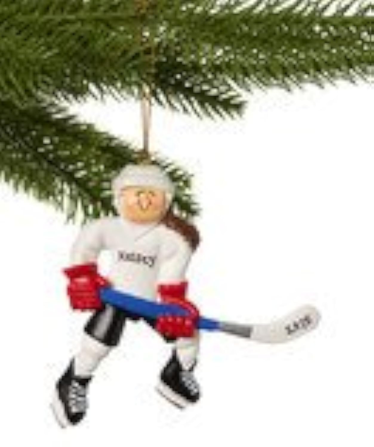 Professional Ice Hockey Player - Female Brunette Action Figure | Collectible Sports Memorabilia for Fans & Gifts | Perfect for Display, Games & Hockey Enthusiasts