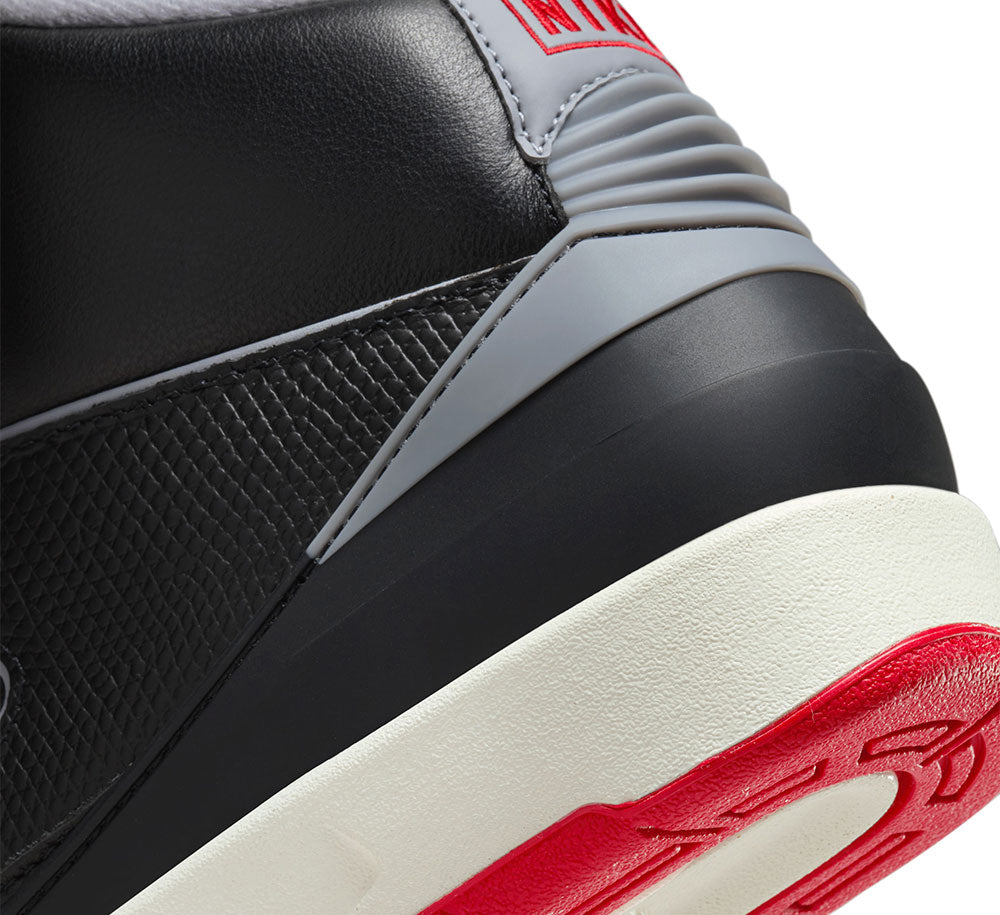 Original Air Jordan 2 Retro Basketball Shoes - Men's High-Top Sneakers for Casual Wear & Street Fashion | Perfect for Sports, Gym & Everyday Outfits