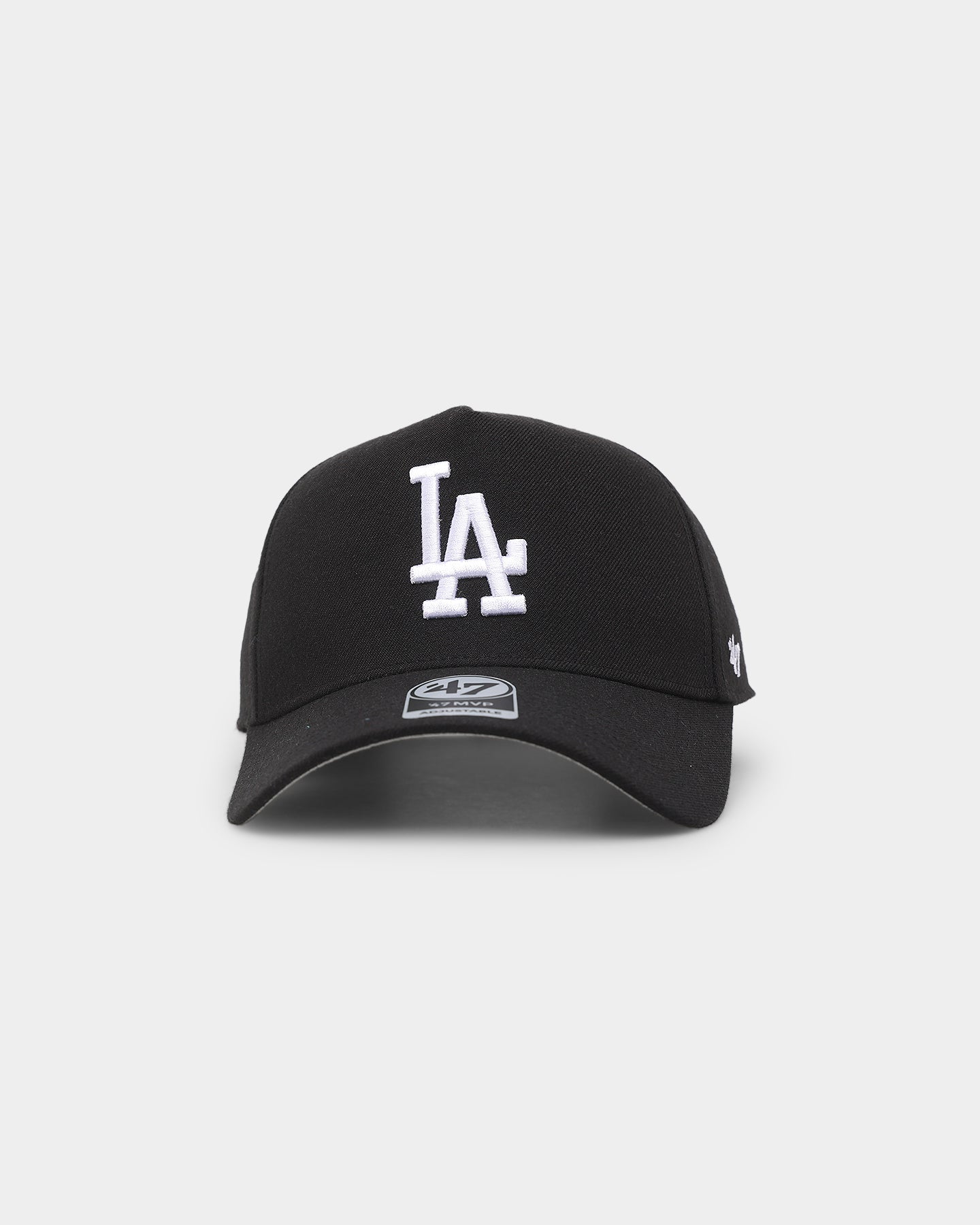 47 Brand Los Angeles Dodgers MVP DT Snapback Hat - Black/White Adjustable Baseball Cap for Men & Women - Perfect for Sports Games, Casual Wear & Fan Collections