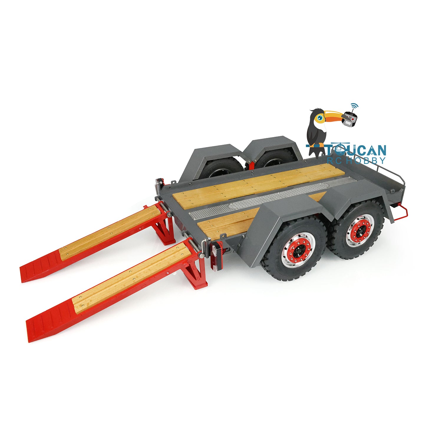 1/14 LESU Aoue LT5H LT5 Wheeled & Tracked Skid Steer Loader Metal Trailer Plate - Remote Control Hydraulic Model Car Replacement Part for RC Construction Vehicle Enthusiasts | Perfect for Display, Collection & Realistic Construction Simulation