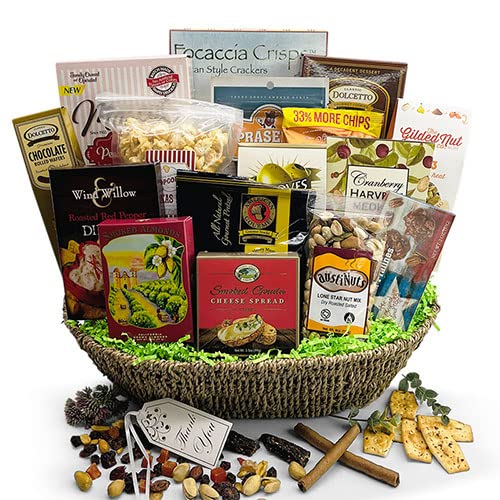 Thanks a Billion Gift Basket - Premium Gourmet & Luxury Gift Box for Holidays, Birthdays & Corporate Events - Perfect for Thank You, Appreciation & Special Occasions