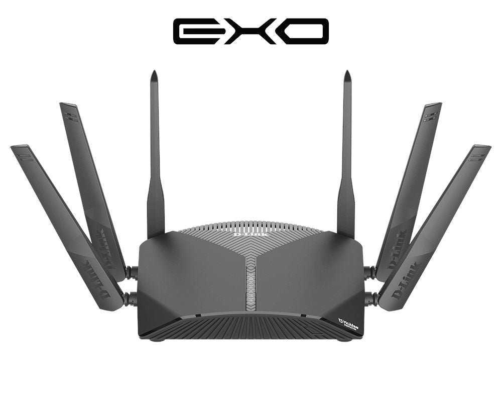 D-Link DIR-3060 EXO AC3000 Smart Mesh Wi-Fi Router - High-Speed Dual-Band Gigabit Wireless Internet for Home & Office - Perfect for Gaming, Streaming & Smart Home Devices