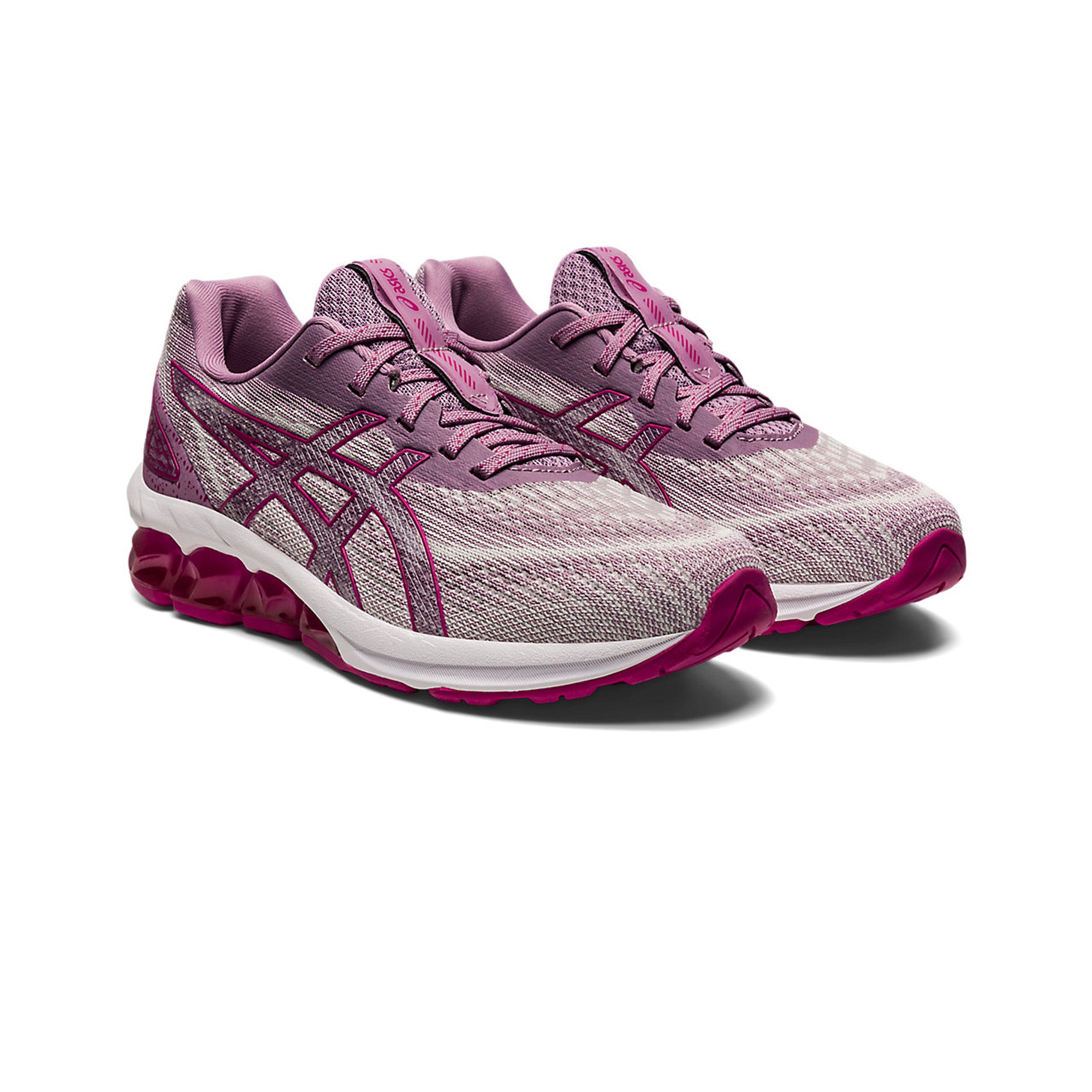 ASICS Gel Quantum 180 7 Women's Running Shoes - Rose Quartz & Plum Color (2022) | Lightweight Cushioned Sneakers for Jogging, Gym Workouts & Everyday Wear
