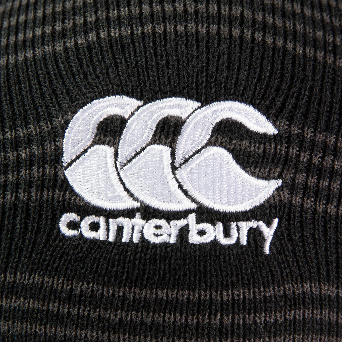 Canterbury Stripe Beanie Hat for Men & Women - Soft Winter Knit Skull Cap - Black Warm Hat for Cold Weather - Perfect for Outdoor Activities, Skiing, and Casual Wear