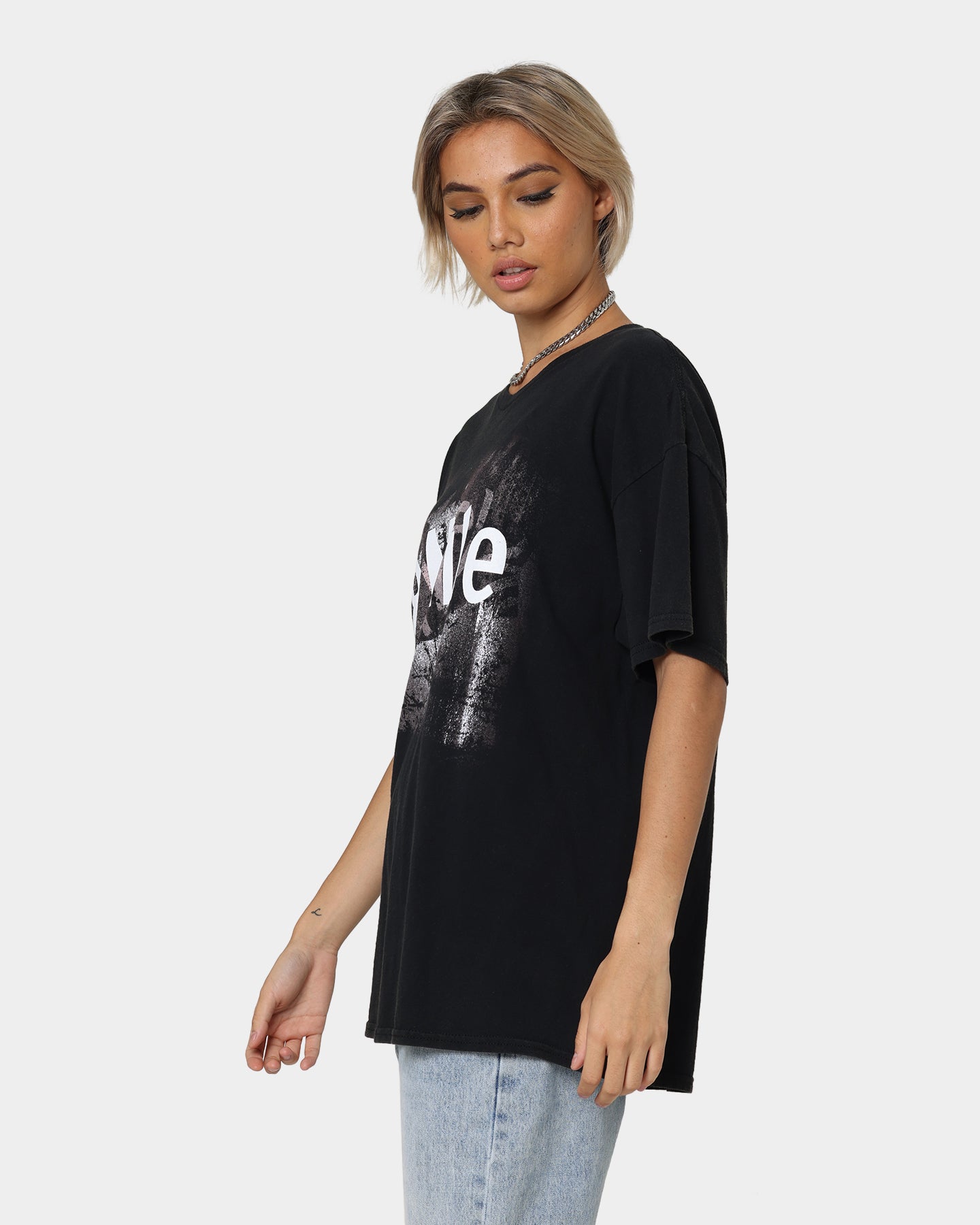 8 Mile Vintage T-Shirt Black Wash - American Thrift X 8 Mile Retro Graphic Tee for Men | Perfect for Casual Wear, Concerts & Street Style Fashion