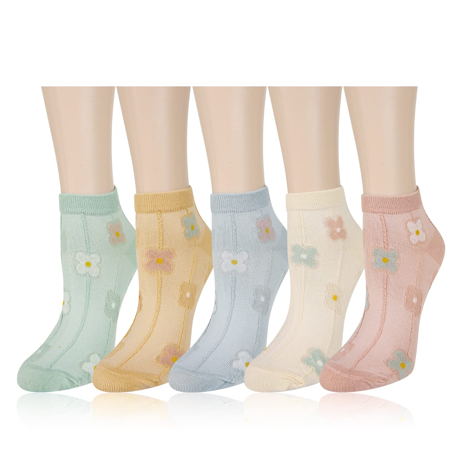 Women's Ankle Socks - Cute Non-Slip No Show Liner Socks with Funny Animal Patterns, Low Cut Short Socks for Women & Girls - Perfect for Casual Wear, Sports, Gifts and Everyday Comfort