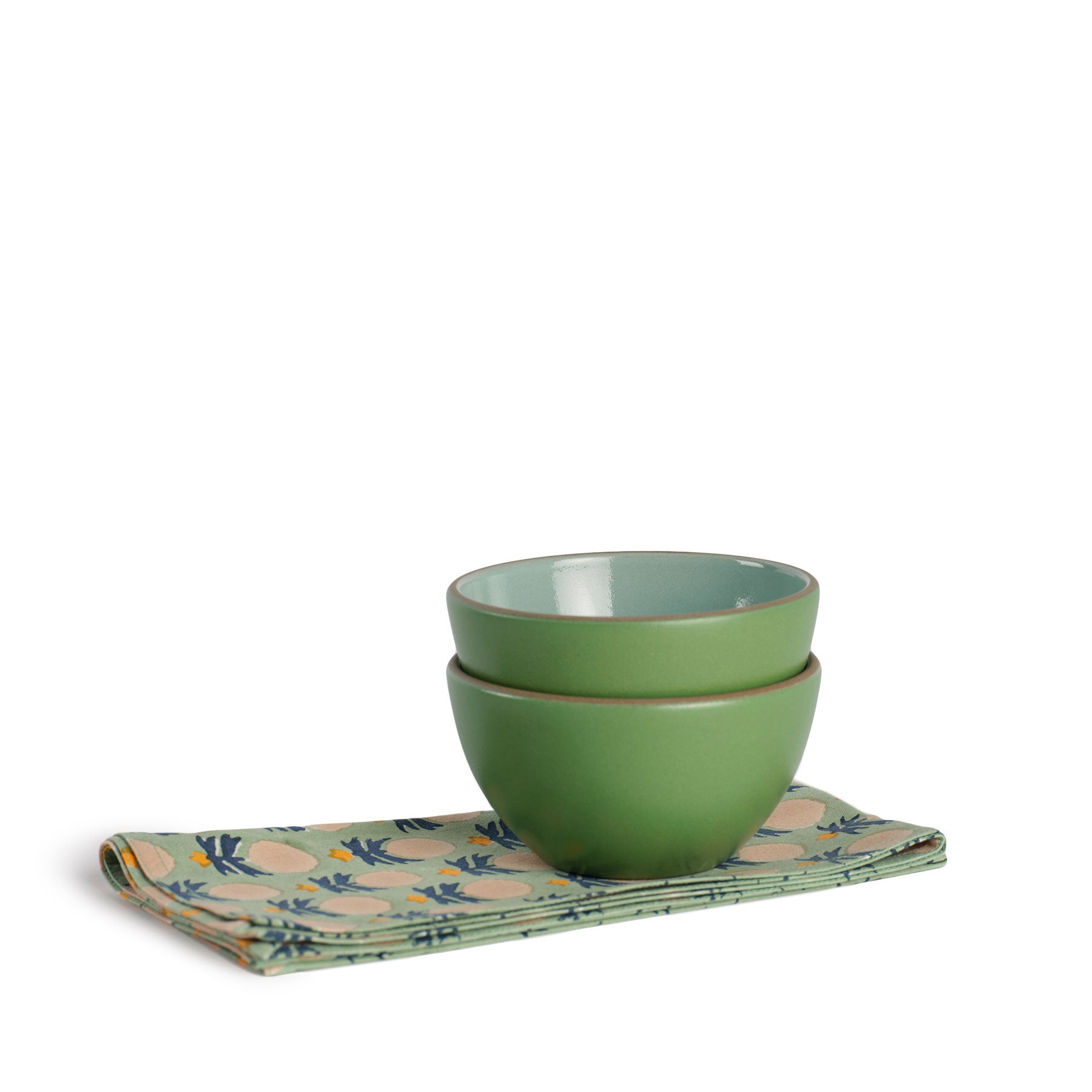 Eco-Friendly Bamboo Dessert Bowl Set - 4-Piece Natural Fiber Bowls for Ice Cream, Fruit, Salads | Perfect for Picnics, Parties & Eco-Conscious Homes