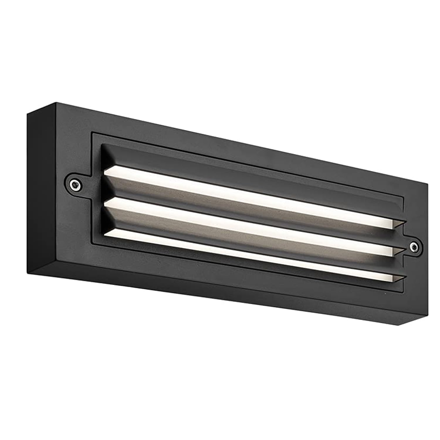 ZONK Outdoor & Indoor LED Step Stair Lights - 120V Line Voltage, 6W Waterproof IP65 Landscape Lighting (4000K Cool White) - Perfect for Walkways, Deck, Staircase & Garden Path Illumination (1 Pack)