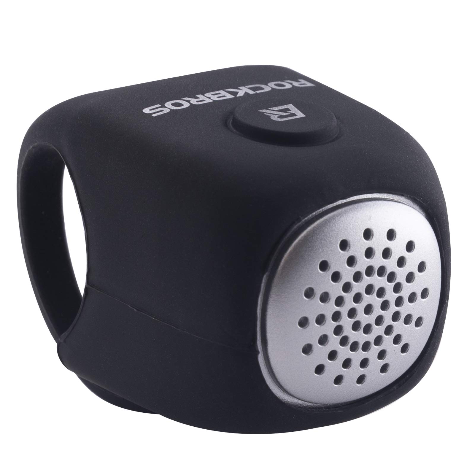 ROCKBROS Electric Bike Bell - Water-Resistant Bicycle Horn with Loud Sound for Road & Mountain Bikes - Perfect for Commuting, Cycling Safety & Urban Riding