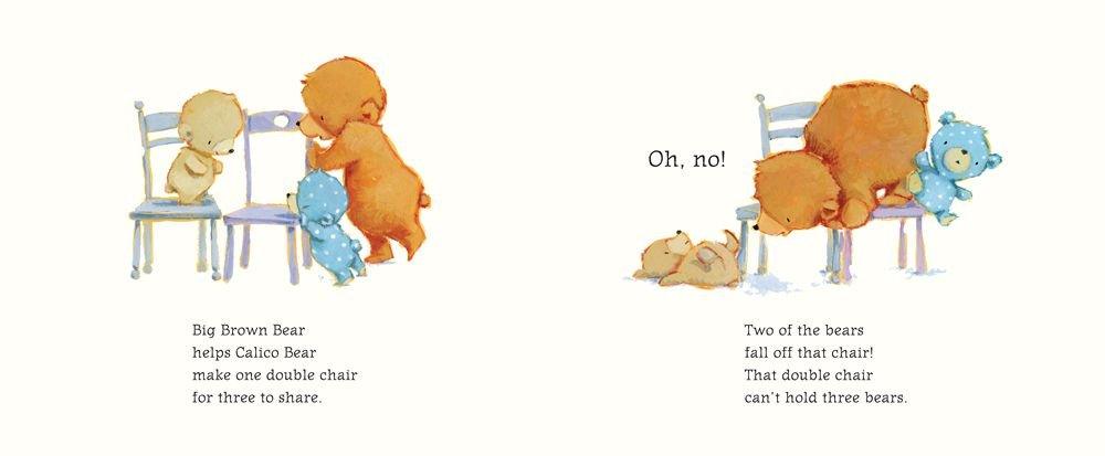 Bears on Chairs - Fun and Colorful Kids' Reading Book | Perfect for Bedtime Stories & Early Learning