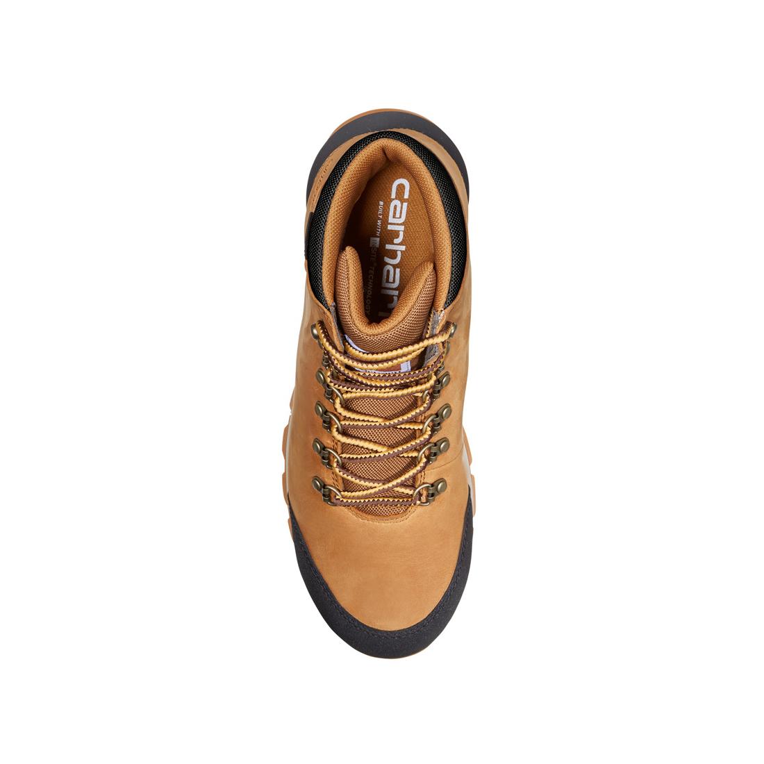 **Gilmore 5 Inch Soft Toe Waterproof Work Boots for Men - Light Brown - Comfortable & Durable for Construction, Hiking & Outdoor Activities**