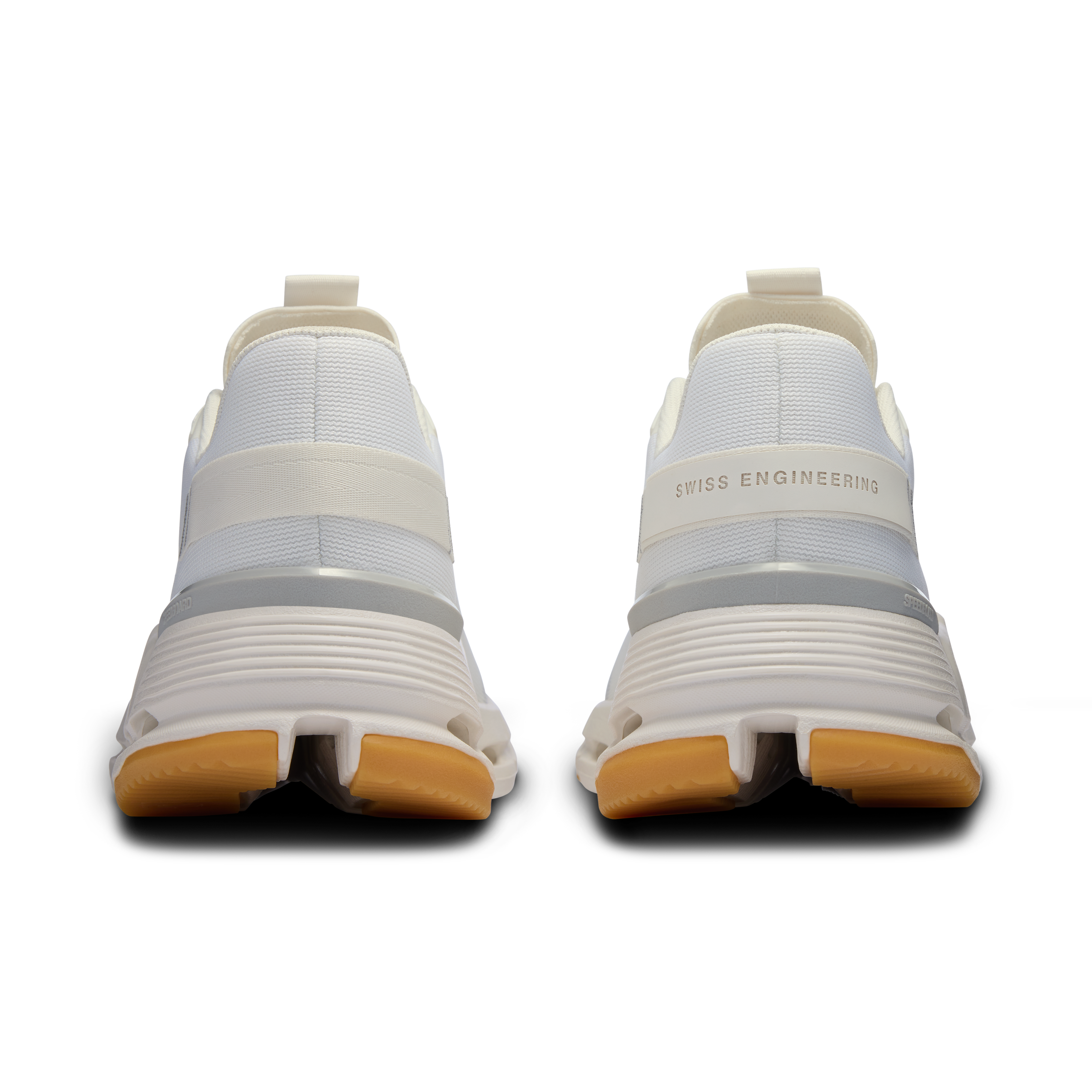 On Running Men's Cloudnova Form 2 Running Shoes - Lightweight & Breathable White/Ivory Sneakers for Jogging, Gym Workouts & Casual Wear