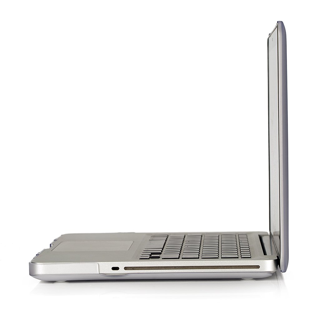 Frost White Hard Plastic Case & Keyboard Cover for MacBook Pro 13 Inch (2010-2012 Models A1278) - Durable Protection for Older MacBook Pro with CD-ROM Drive | Perfect for Work, Travel & School Use