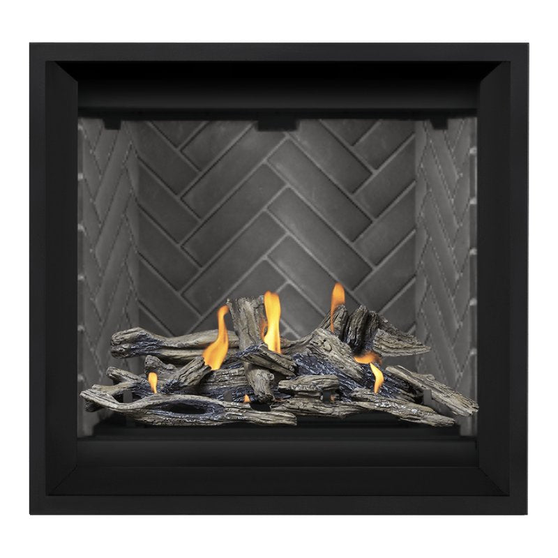 Napoleon Altitude X 36 Inch Direct Vent Gas Fireplace - AX36 Model | Indoor Home Heating Solution for Living Rooms & Bedrooms