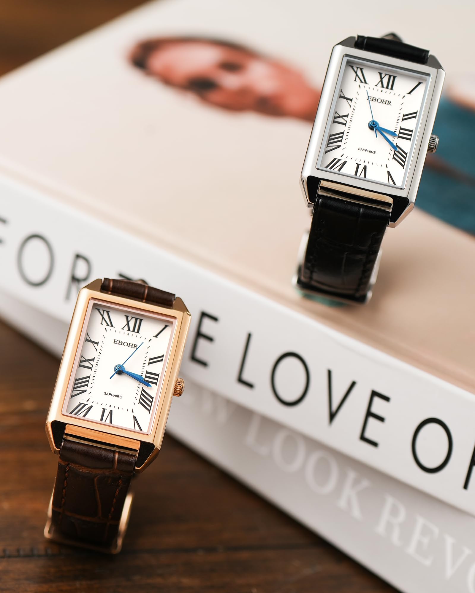 Elegant Women's Classic Quartz Watch with Genuine Cowhide Leather Band - Stylish & Durable Ladies Wristwatch for Work, Party, and Everyday Wear