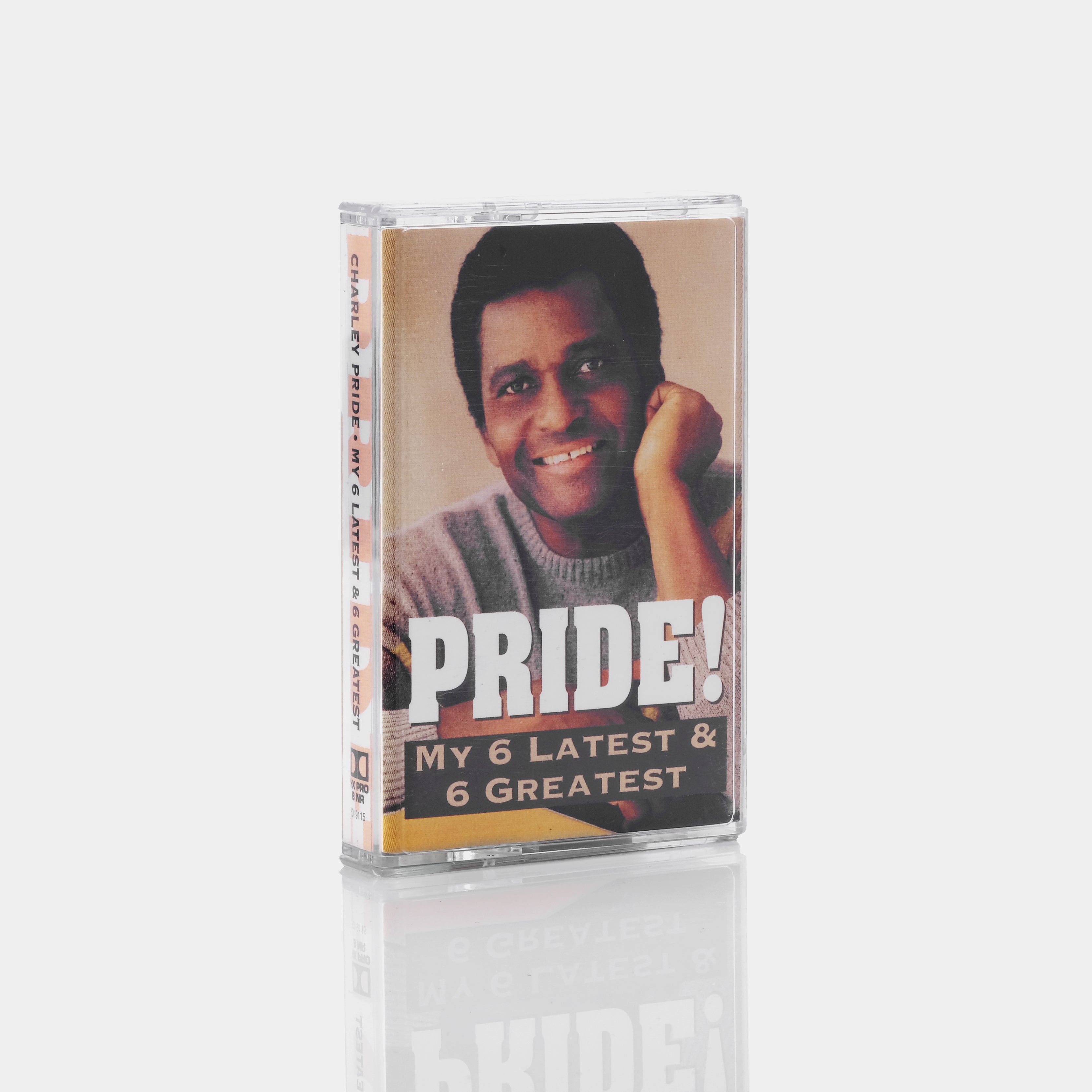 Charley Pride - Pride! My 6 Latest & 6 Greatest Hits Cassette Tape | Vintage Country Music Collectible | Perfect for Car Rides & Retro Music Lovers