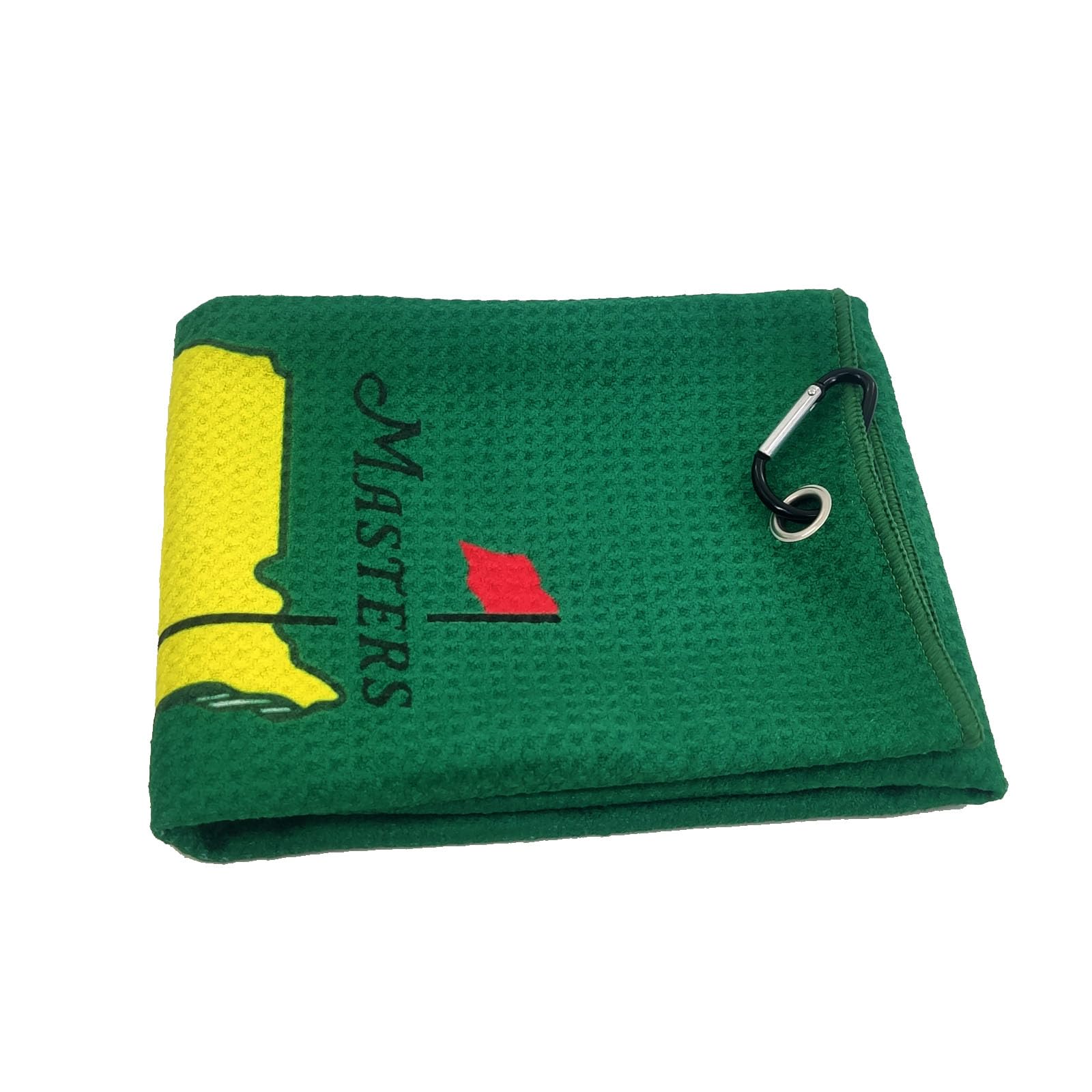 Premium Masters Tournament Golf Towels with Clip - Perfect Golf Accessory for Men & Women - Ideal Gift for Dad, Husband & Golf Lovers - Great for Golf Bags, Courses & Tournaments