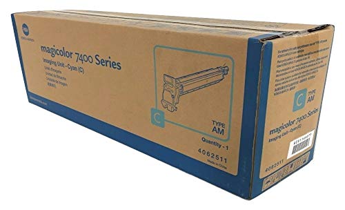 Konica-Minolta 4062511 MC7450 Cyan Imaging Unit Replacement for Konica-Minolta Printers - High-Quality Toner Cartridge for Office & Home Printing Needs