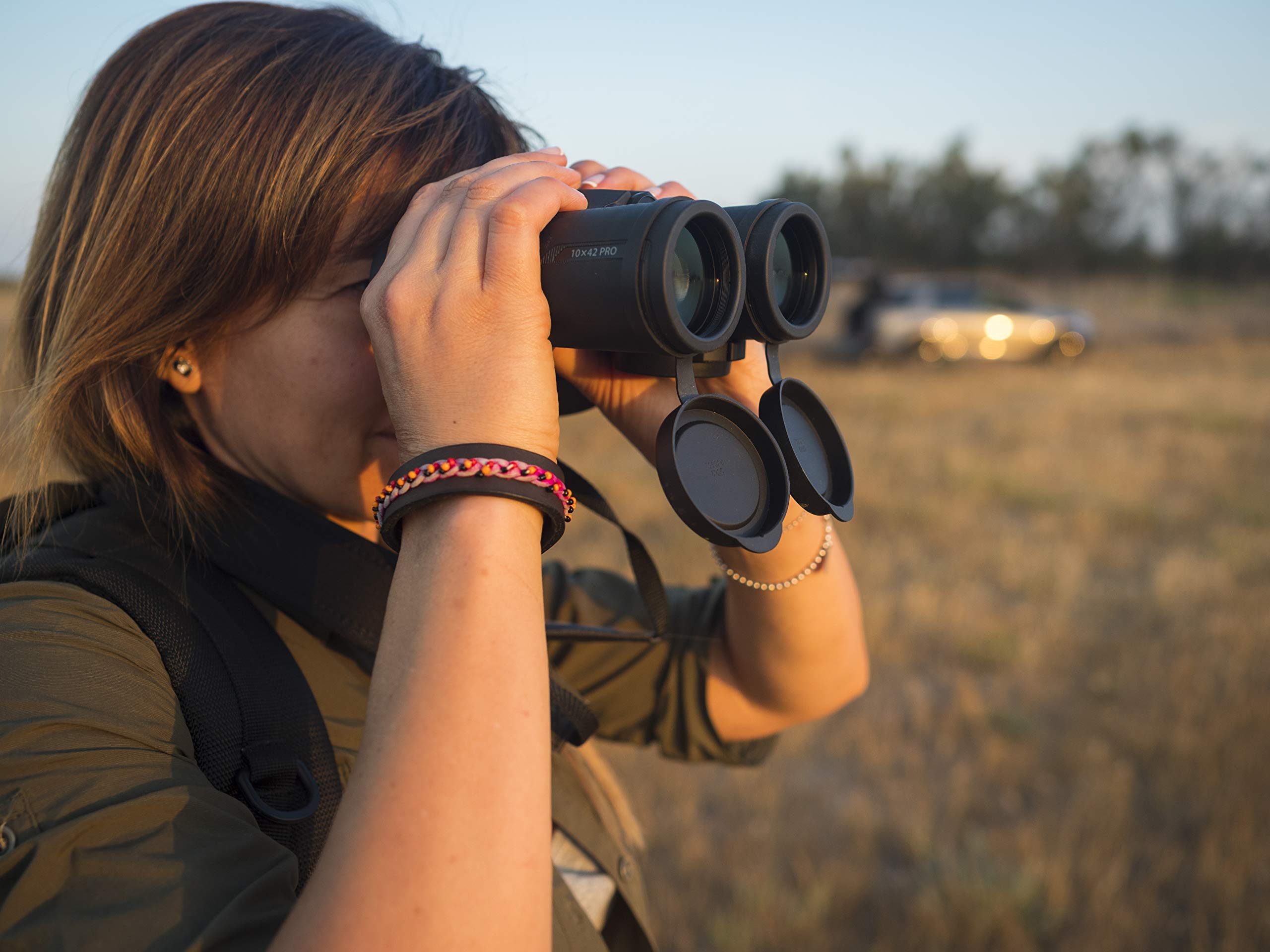 Olympus 10x42 PRO Waterproof Binoculars - High Power Binoculars for Bird Watching, Hunting & Travel - Includes Carrying Case & Neck Strap - Perfect for Outdoor Adventures, Sports Events & Wildlife Observation