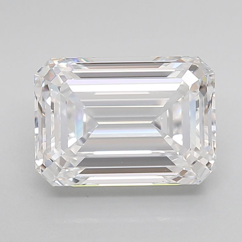 3.50 Carat Lab-Grown Emerald Diamond Ring - Eco-Friendly & Affordable Luxury for Engagement, Wedding, or Anniversary Gifts