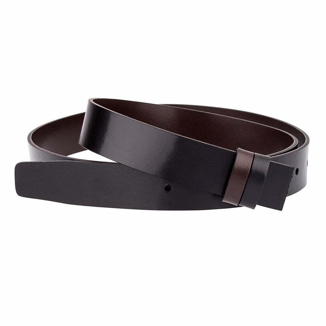 Reversible Genuine Leather Belt for Men - Black & Brown - 30mm Width - Compatible with Dunhill Buckles | Perfect for Office, Casual & Formal Wear