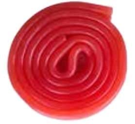SweetGlob Licorice Wheels - Natural Strawberry Flavored Candy (1 Pound Bag) - Perfect for Movie Nights, Party Favors & Sweet Treats at Home
