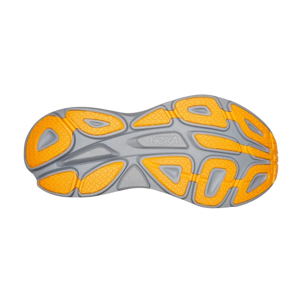 Hoka Men's Bondi 8 Running Shoes - Lightweight Cushioned Sneakers for Marathon, Jogging & Walking - Breathable Mesh Upper with Maximum Support & Comfort